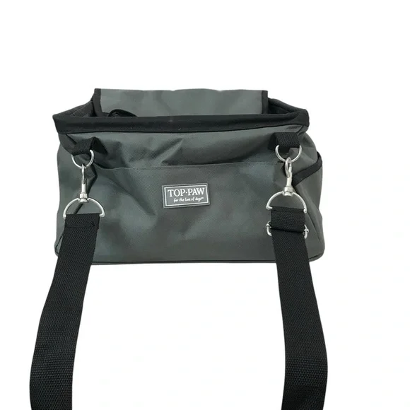 Top Paw Dog Pet Car Vehicle Collapsible Booster Seat Up to 18lbs Gray Used EUC - Picture 7 of 7